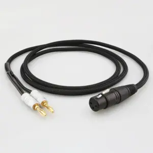 High-Fidelity XLR to Banana Speaker Cable 13 S70448d2de9f94f8bafb9e1df4e7b7789y