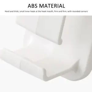 White Wall Hook for Bathrooms and Kitchens 11 S704795168c71442bbb277a68be26b9e2g