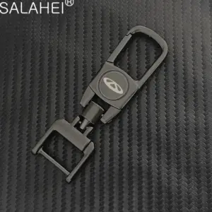 Sophisticated Black Alloy Car Keychain 9 S706484d8aed44e5a8d949e9e6af2f07cX
