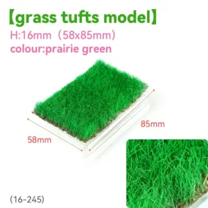 16mm Realistic Static Grass for Dioramas 17 S708988a17d7a480da7381d0cad4bc14fl