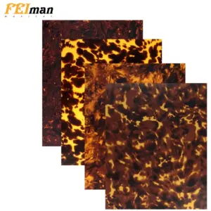 Tortoiseshell Guitar Pickguard Sheets Set