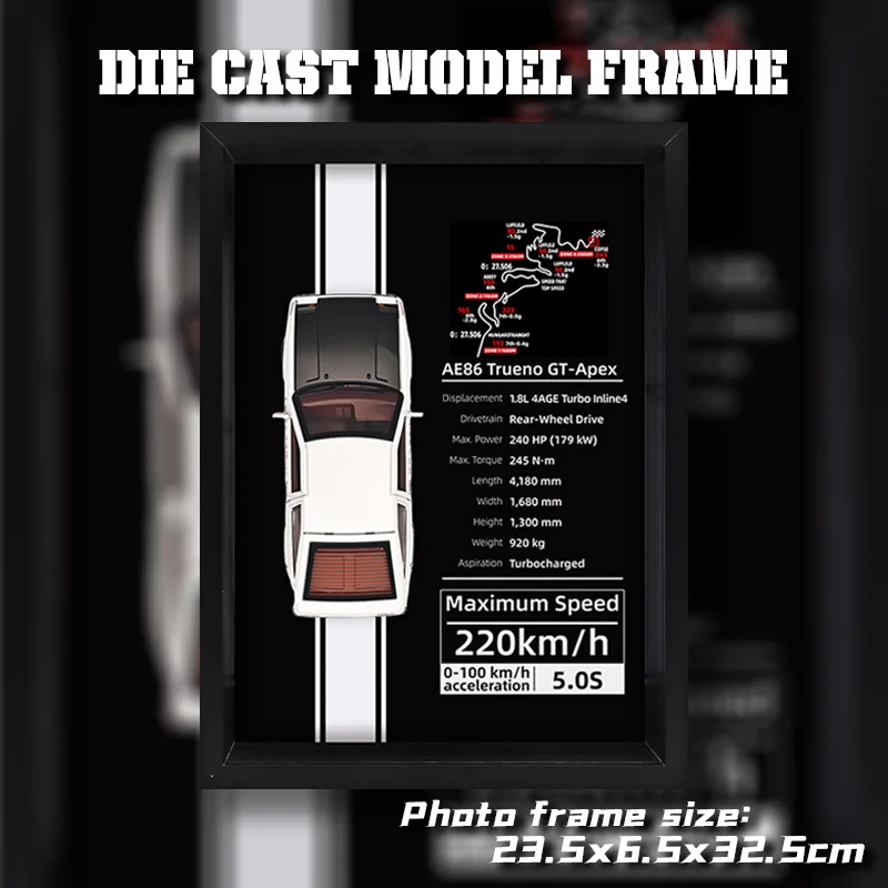 Blue 1:32 Scale Diecast GT-R R34 Model 6 Blue 1:32 Scale Diecast GT-R R34 Model - Image 6