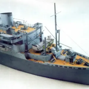Husky Transport Ship 1/400 Paper Model 8 S70e066dde72b49468cde0b2ad8b0878ai