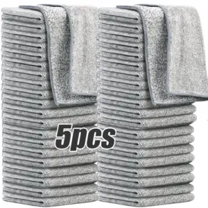 Microfiber Cleaning Cloths 25x25 cm, Pack of 1-100 16 S7105601770214fd99e2114e20943d4d0A