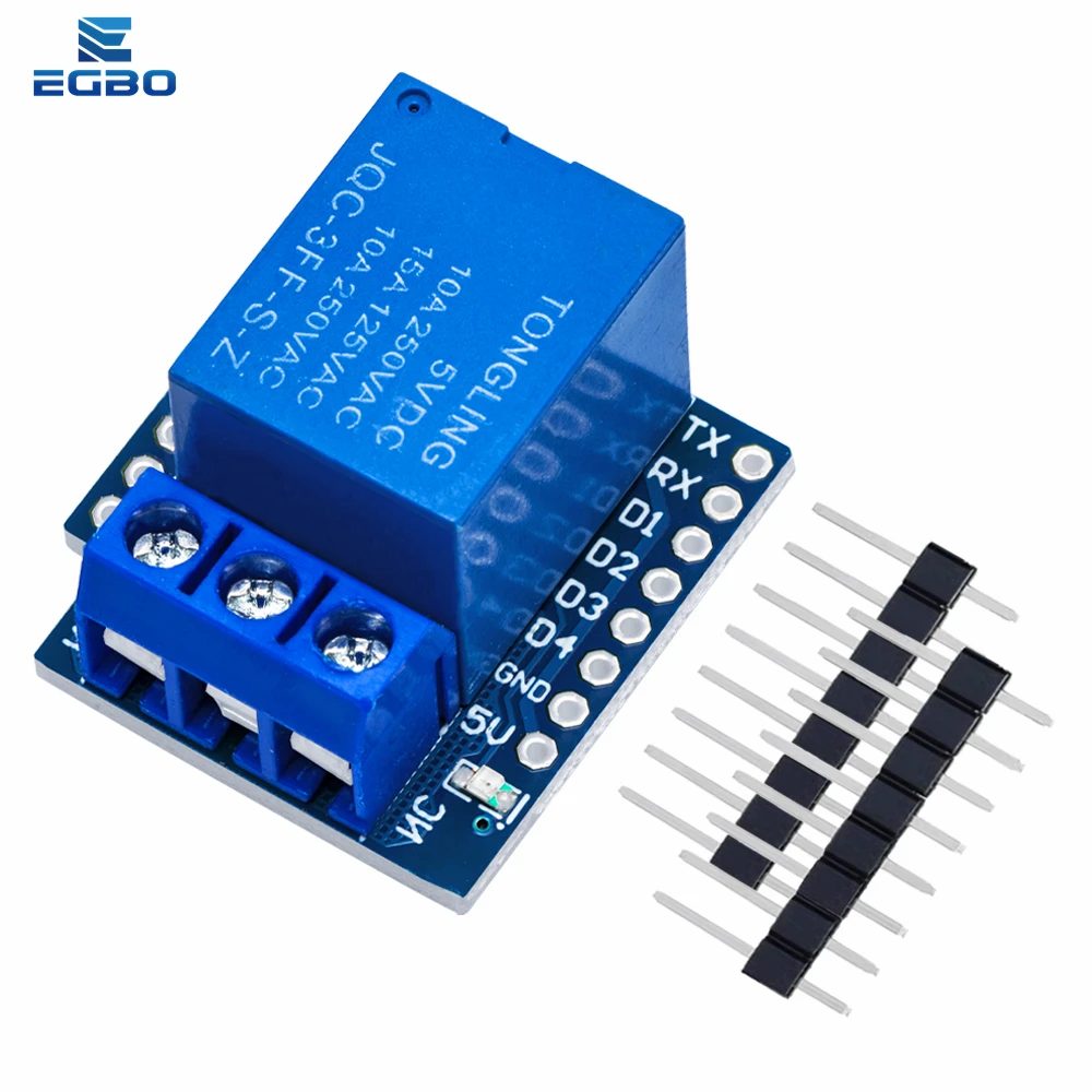Wemos D1 Mini Relay Shield Module 1-10 Channels 5 Wemos D1 Mini Relay Shield Module 1-10 Channels - Image 5