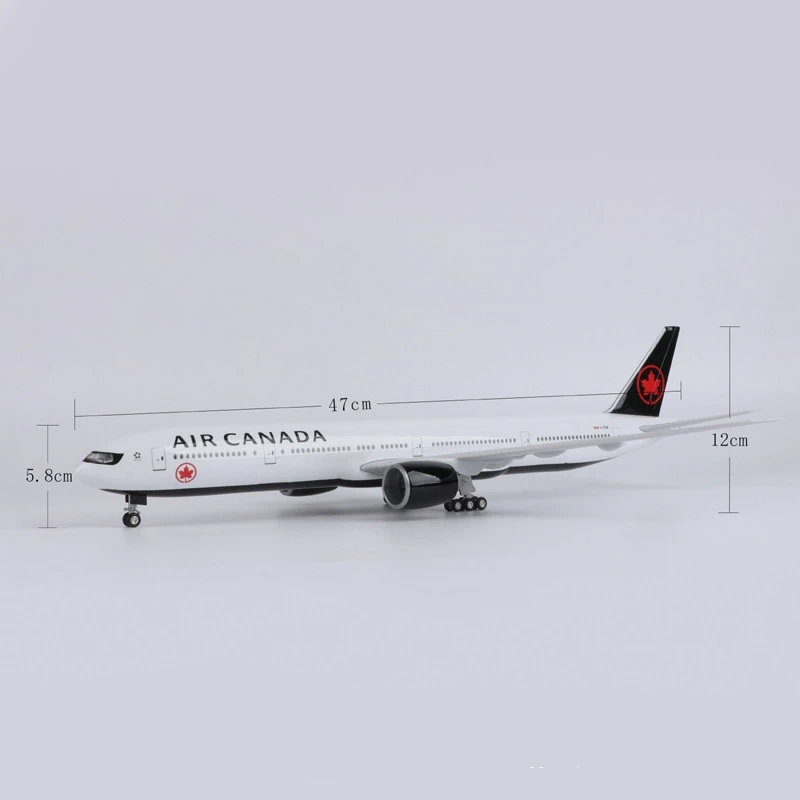 Canada B777 Model Aircraft - 47cm Diecast Replica 5 Canada B777 Model Aircraft - 47cm Diecast Replica - Image 5