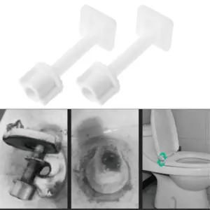Plastic Toilet Cover Hinge Repair Screws Set