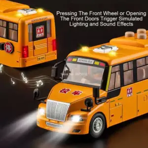 1:24 Scale School Bus Model Car 10 S714575d34e454ee29c268153acad8962j