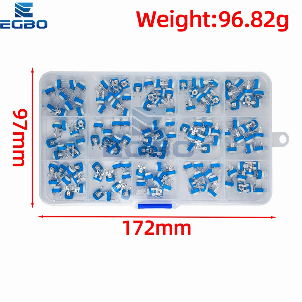 RM065 150-Piece SMD Variable Resistor Kit 5 RM065 150-Piece SMD Variable Resistor Kit - Image 5