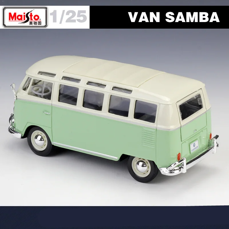 Maisto 1:24 Volkswagen T1 Bus Samba Model 5 Maisto 1:24 Volkswagen T1 Bus Samba Model - Image 5