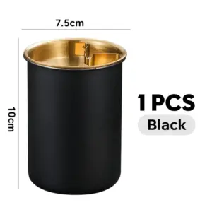 Stainless Steel Windproof Ashtray - 2.95x3.93 in 18 S717468cf4e5141fabfa2353fc3ebc258F 2