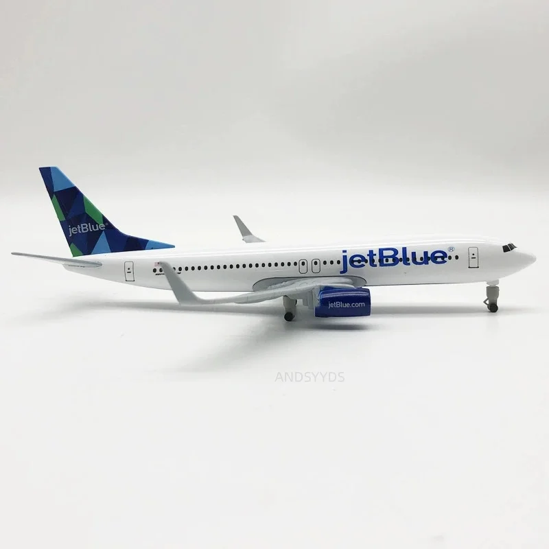 JetBlue B737 Diecast Model Aircraft 20cm 5 JetBlue B737 Diecast Model Aircraft 20cm - Image 5