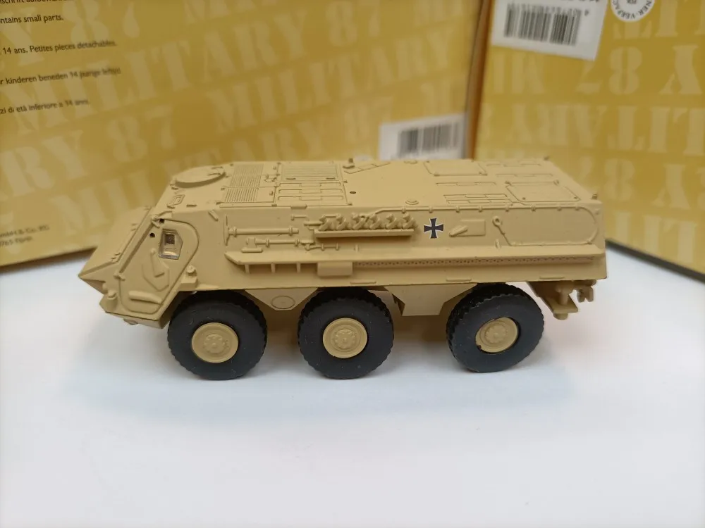 German Fox Fuchs Model 1:87 Diecast Military Vehicle 2 German Fox Fuchs Model 1:87 Diecast Military Vehicle - Image 2