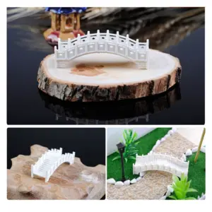 Elegant Miniature Arch Bridge Model 1:75/100 11 S71b4770d58494aca92faad71766389a4U