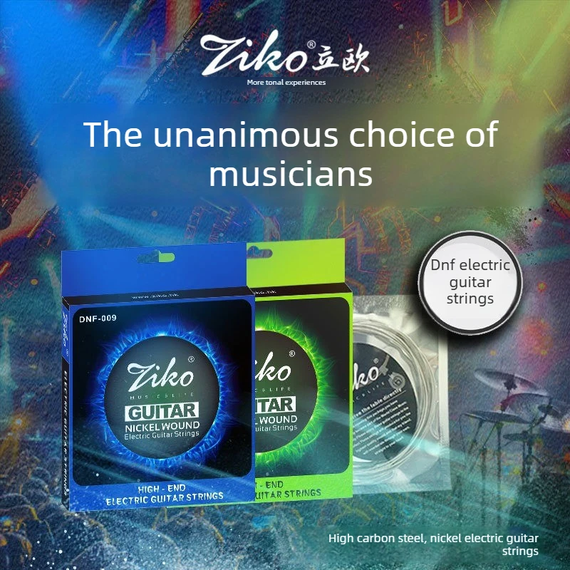 ZIKO DNF Series Nickel-Plated Guitar Strings Set 4 ZIKO DNF Series Nickel-Plated Guitar Strings Set - Image 4
