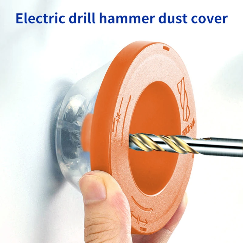 Vibrant Blue Orange Drill Dust Cover 2 Vibrant Blue Orange Drill Dust Cover - Image 2