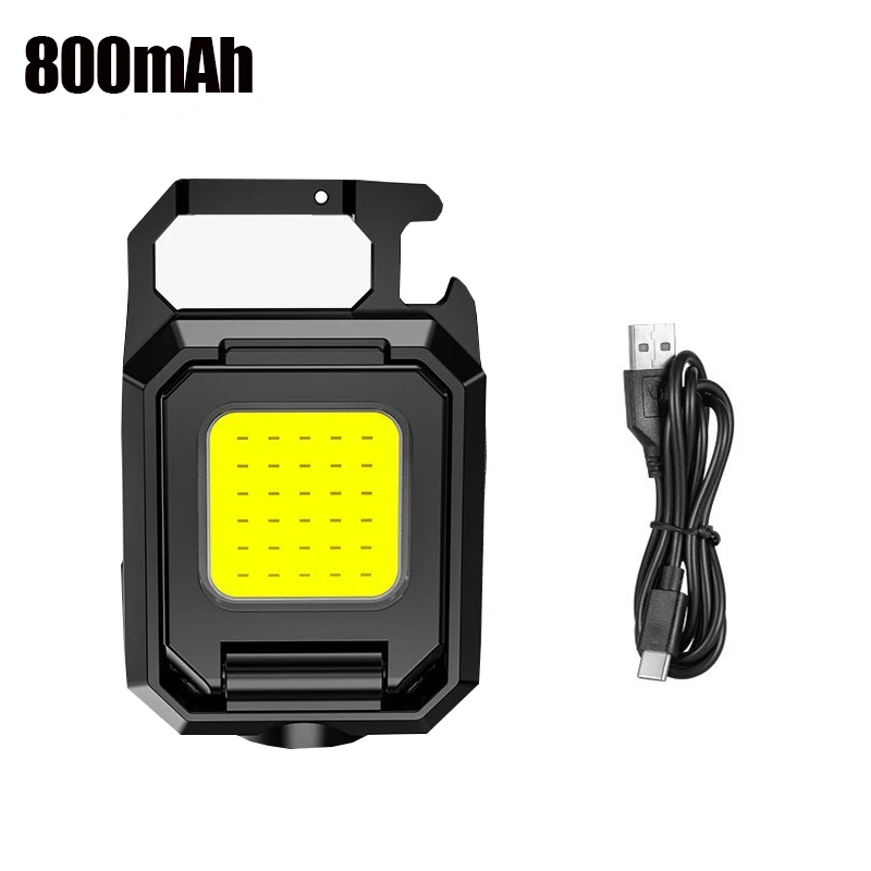 Rechargeable LED Keychain Flashlight with Multi-Mode 7 Rechargeable LED Keychain Flashlight with Multi-Mode - Image 7