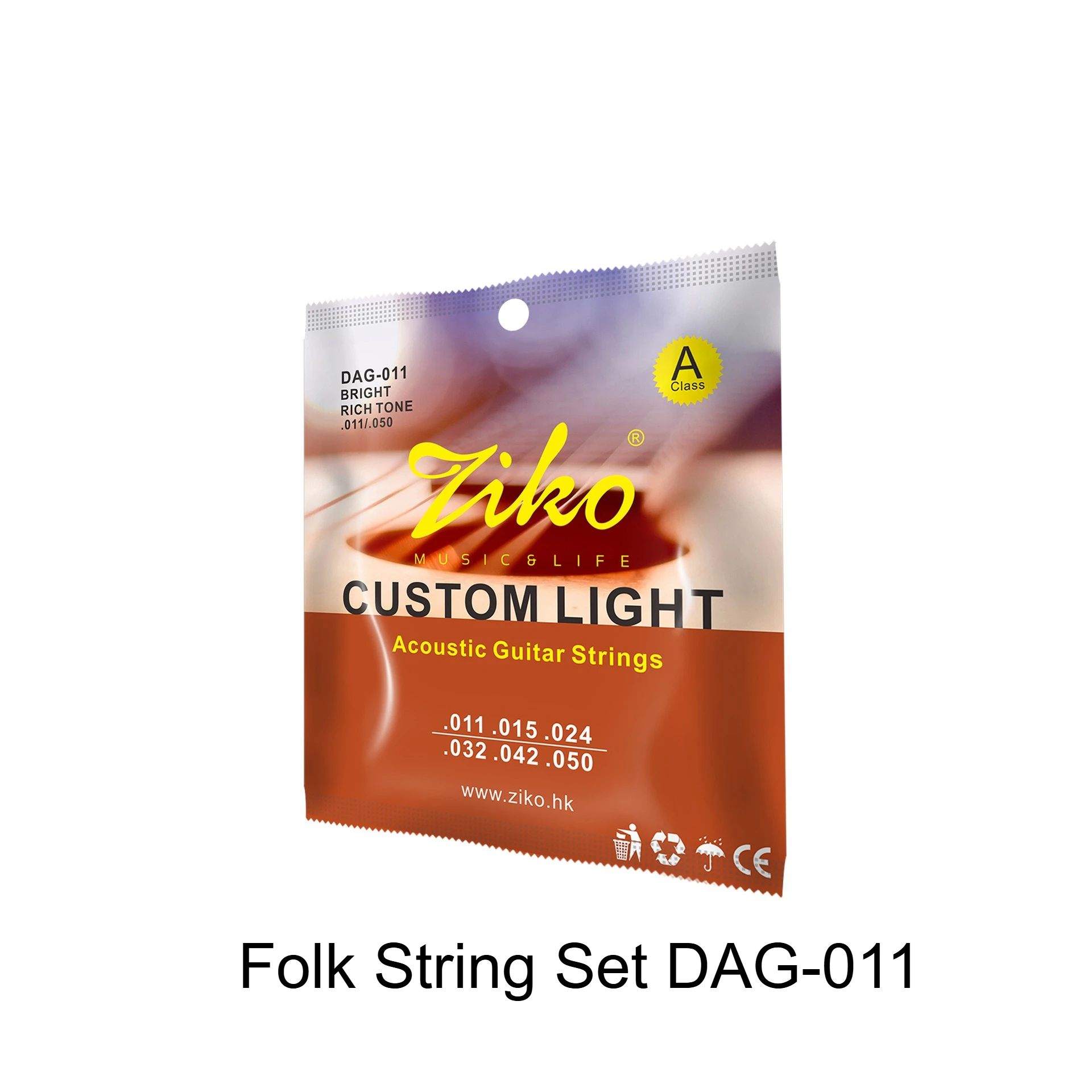 Ziko Stainless Steel Electric Guitar Strings Set 7 Ziko Stainless Steel Electric Guitar Strings Set - Image 7