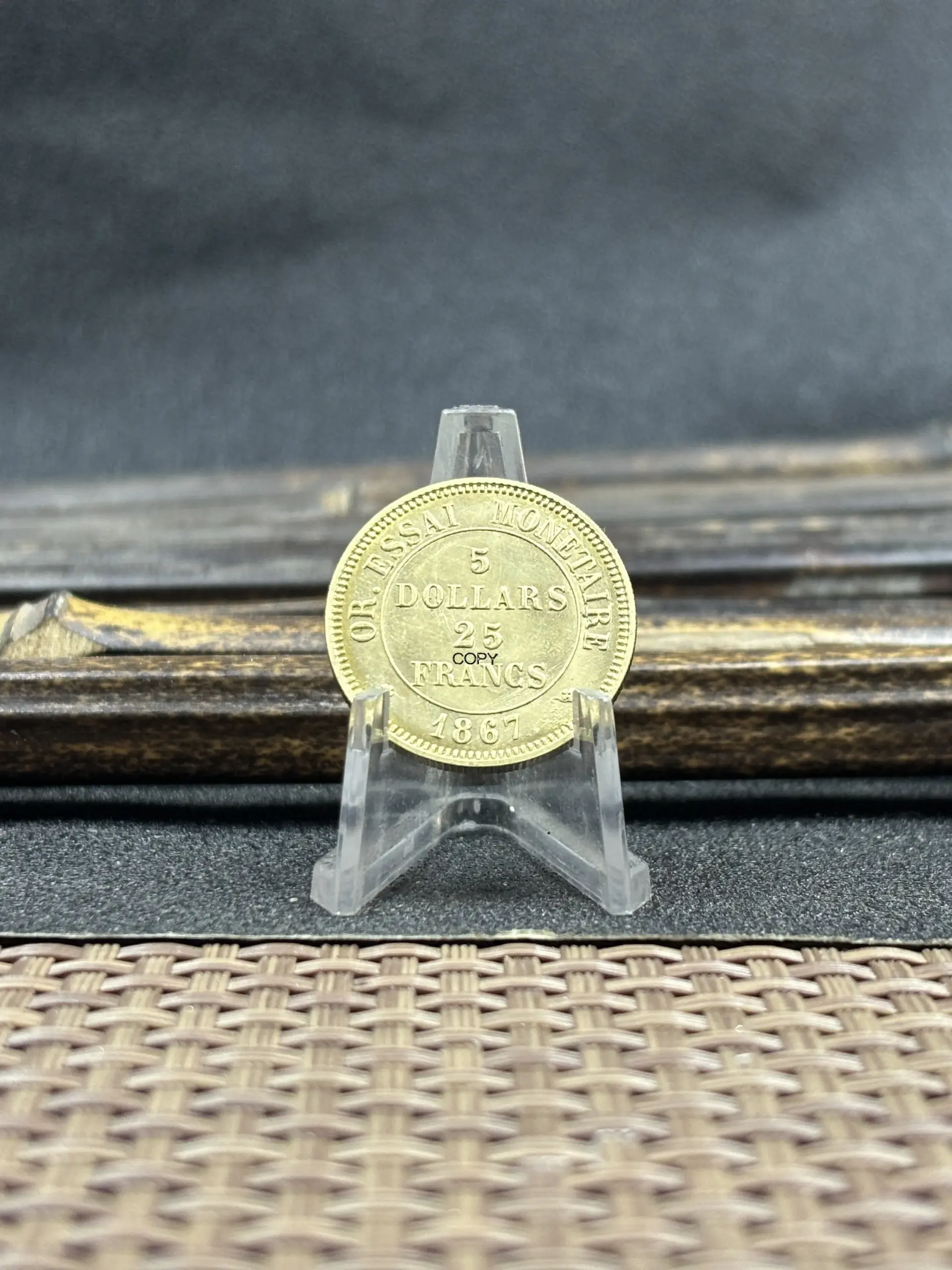 French 1867 Vintage Replica Gold Item 4 French 1867 Vintage Replica Gold Item - Image 4