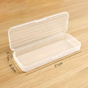 Transparent Storage Box for Office Supplies 14 S72ba1e08f31441a4aa79cf69412680daa