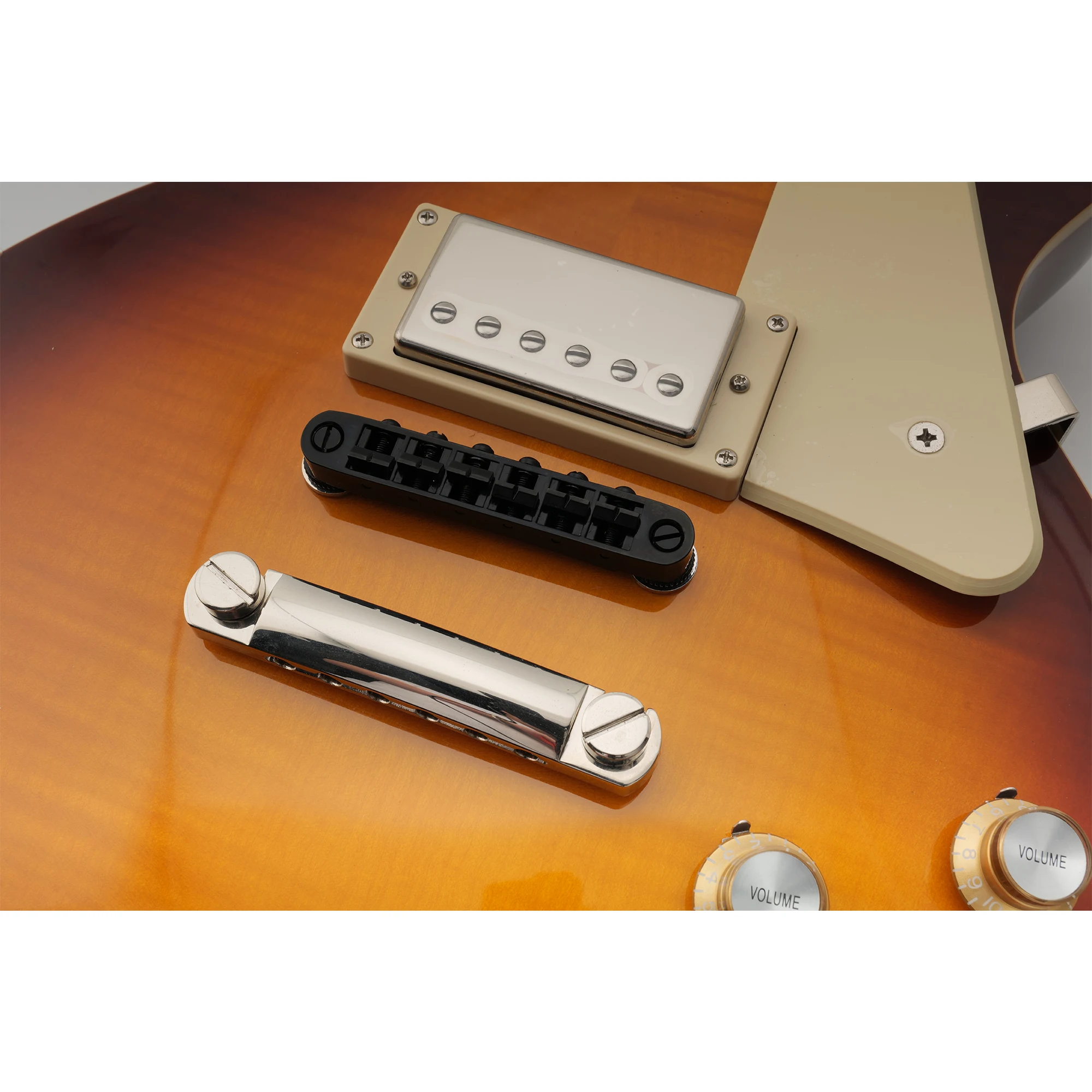 Musiclily Pro 52mm Tune-o-matic Bridge for Electric Guitars 6 Musiclily Pro 52mm Tune-o-matic Bridge for Electric Guitars - Image 6