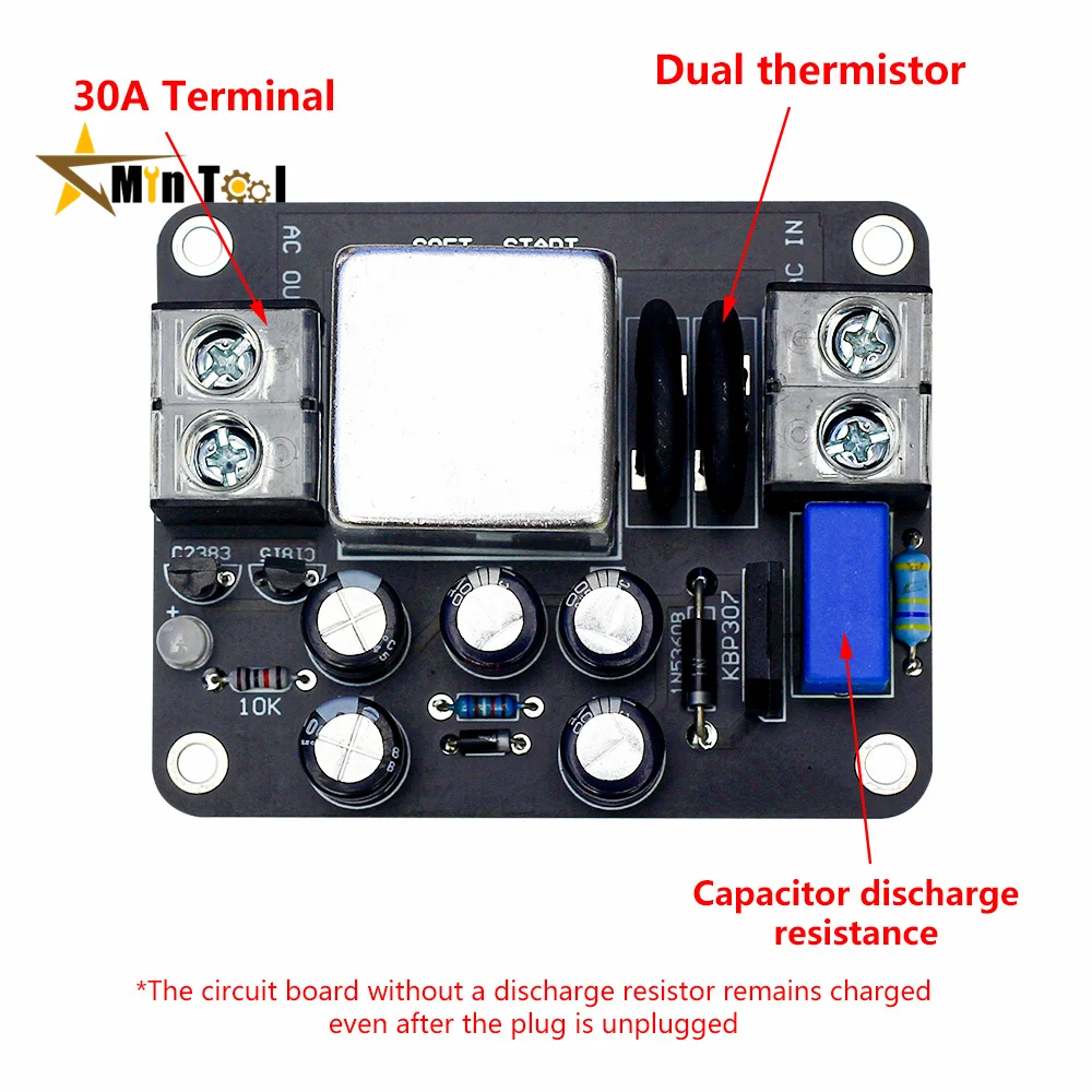 High-Power Soft Start Circuit Board 2400W 100A 2 High-Power Soft Start Circuit Board 2400W 100A - Image 2
