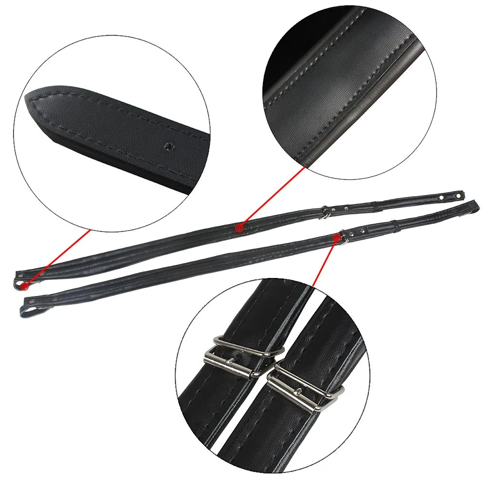 Red Adjustable Accordion Shoulder Straps for 16-120 Bass 3 Red Adjustable Accordion Shoulder Straps for 16-120 Bass - Image 3