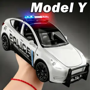 1:24 Scale Diecast Police Car Model