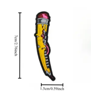 Tactical Pencil-shaped PVC Bag Patch 10 S73390877b767468783cc7479183dc507X