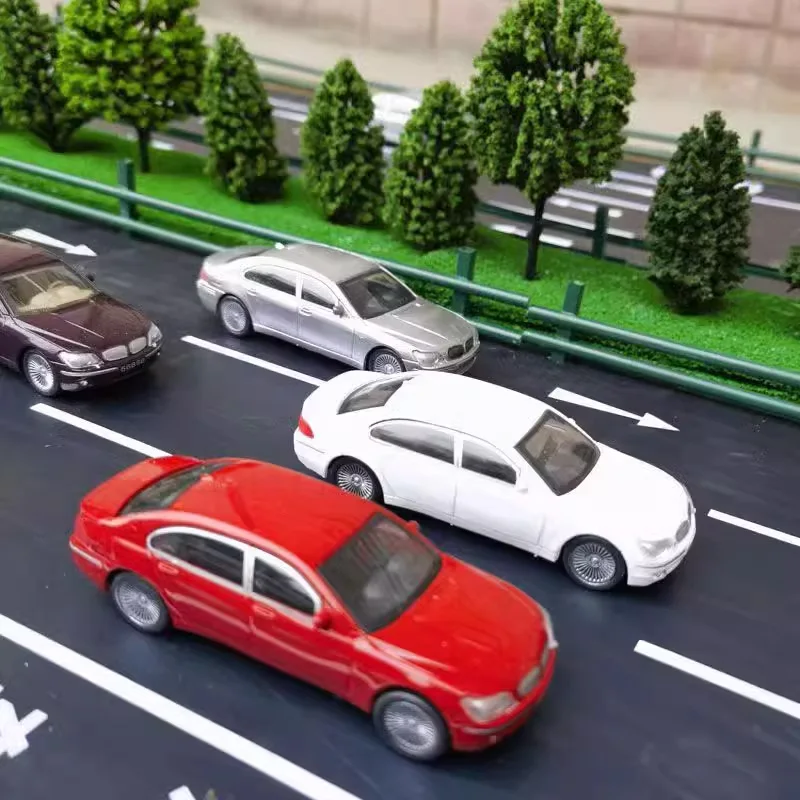 White HO Scale Guardrails Set for Model Railways 6 White HO Scale Guardrails Set for Model Railways - Image 6