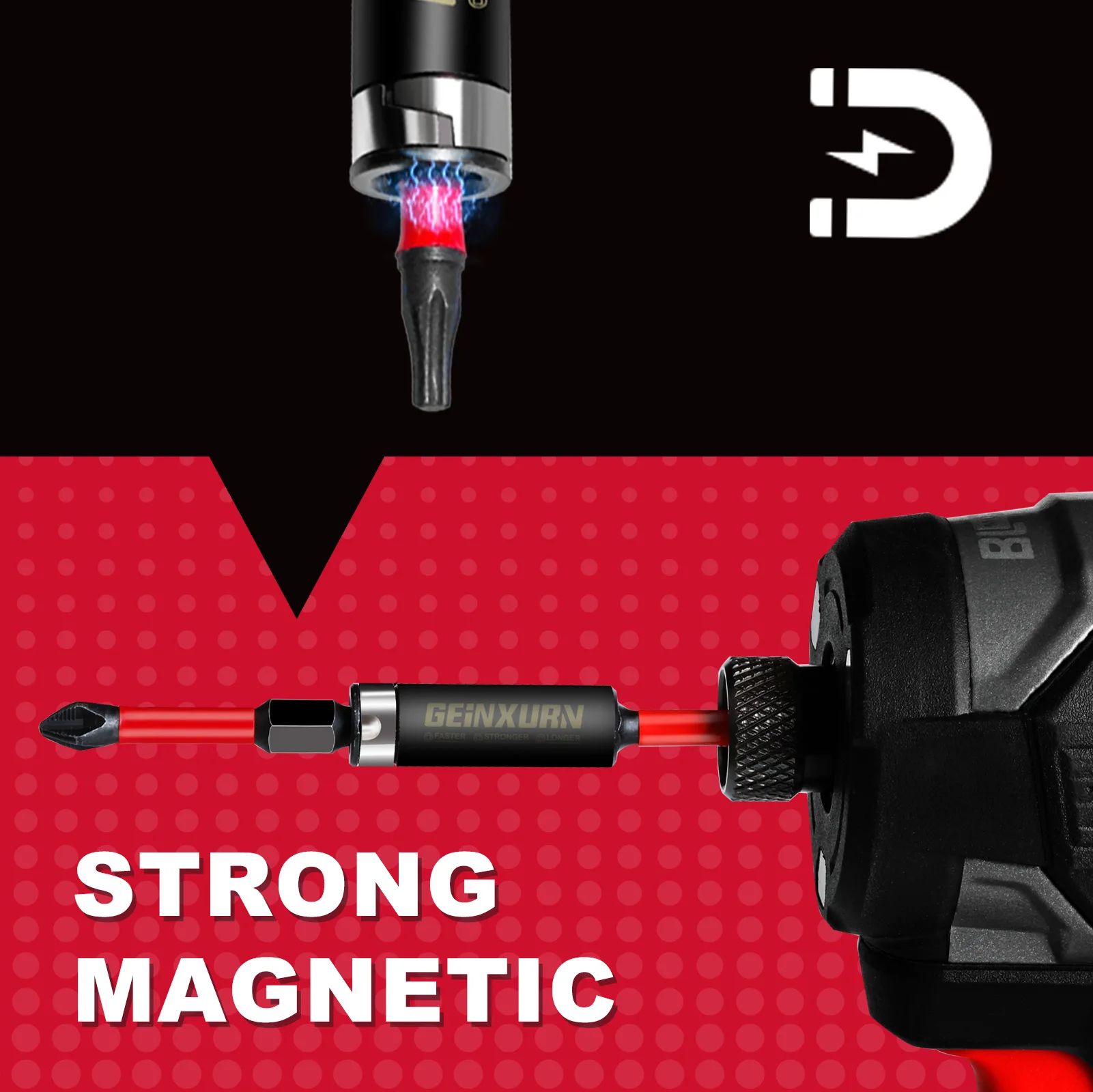 Impact Magnetic Screwdriver Bit Set for Professionals 6 Impact Magnetic Screwdriver Bit Set for Professionals - Image 6