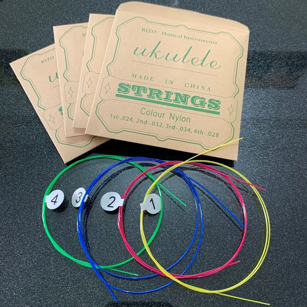 Colorful Nylon Ukulele Strings for 21-26 Inch 8 Colorful Nylon Ukulele Strings for 21-26 Inch - Image 8