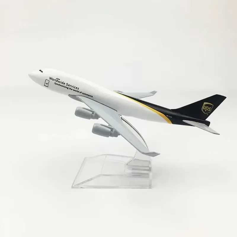 UPS Boeing 747 Model Replica 16cm Collectible 4 UPS Boeing 747 Model Replica 16cm Collectible - Image 4