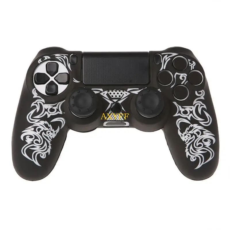 Yellow and Black PS4 Controller Silicone Cover 5 Yellow and Black PS4 Controller Silicone Cover - Image 5