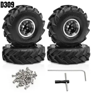 1/18 Scale Off-Road Rock Crawler Tires Set 16 S73a8330c6b5a47ebb0e12f99930e4fddG