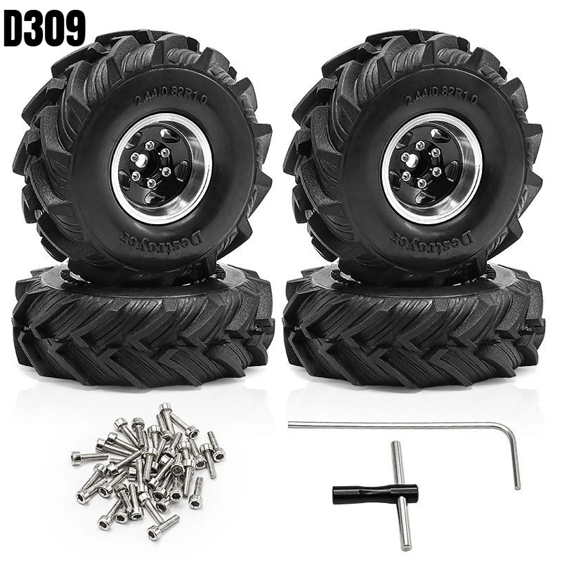 1/18 Scale Off-Road Rock Crawler Tires Set 7 1/18 Scale Off-Road Rock Crawler Tires Set - Image 7