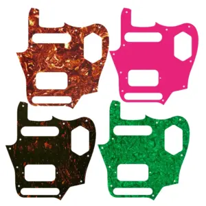 US Jaguar SH Pickguard - Tortoise Shell Style