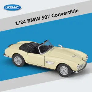 WELLY 1:24 BMW 507 Vintage Car Model 16 S73b385c87141466eb1b2c5ee9e53f930Q