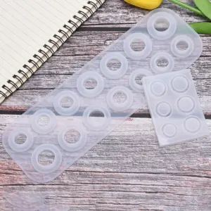 Silicone Jewelry Ring and Pendant Mold - 6 or 14 Cavities 12 S73dff66411a742e2a8ab1f34d46e8df1G
