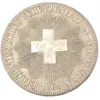 Vintage 1861 Swiss 5 Franc Coin Replica