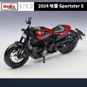 Maisto 2024 Harley Sportster S diecast model 12 S743f8246d3214b58b1db85becdd95d308