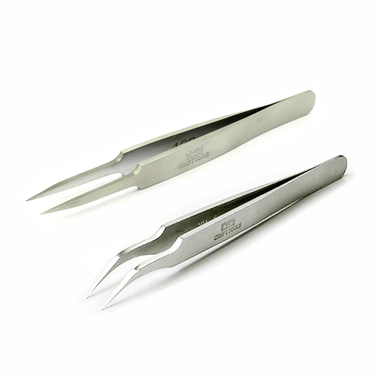 Stainless Steel Precision Tweezers Set 5 Stainless Steel Precision Tweezers Set - Image 5