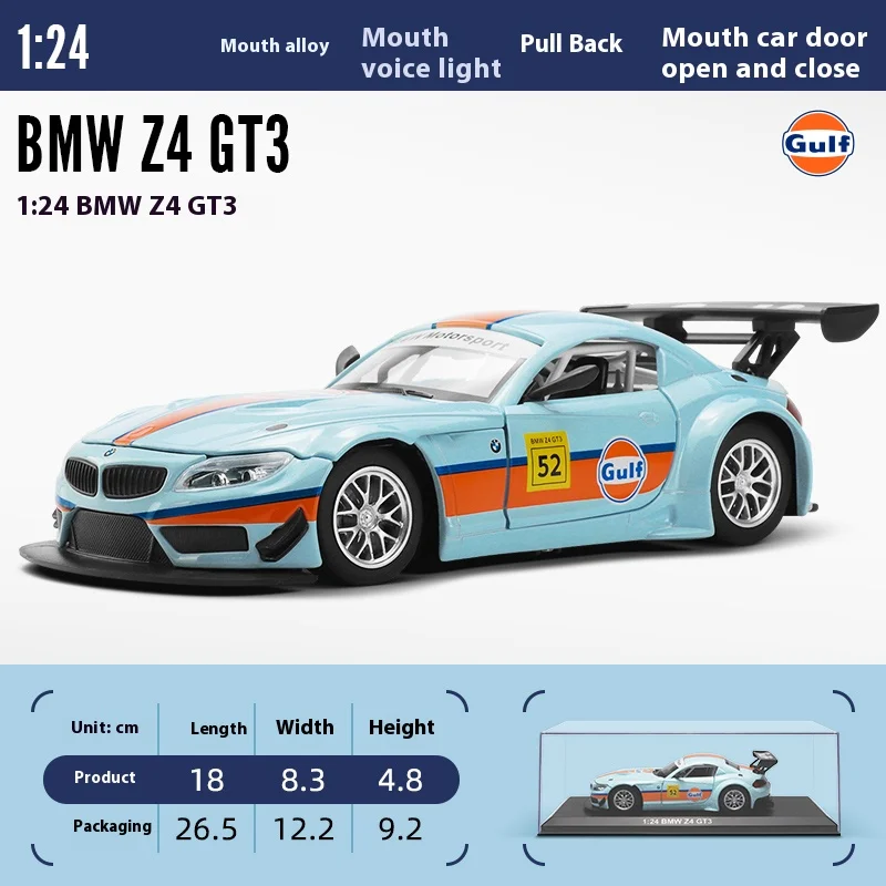 1:24 Scale BMW Z4 GT3 Die-Cast Model 7 1:24 Scale BMW Z4 GT3 Die-Cast Model - Image 7