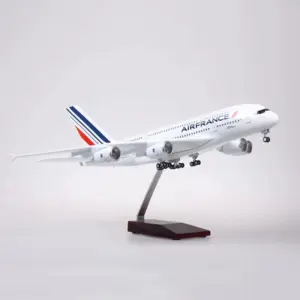 Air France Airbus A380 1/160 Scale Model with LED Lighting 11 S746521faf6b543b6b574c07c953fe319Q 3
