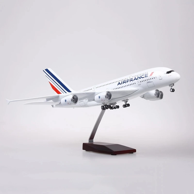 Air France Airbus A380 1/160 Scale Model with LED Lighting 6 Air France Airbus A380 1/160 Scale Model with LED Lighting - Image 6