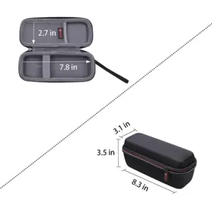 Tribit Bluetooth Speaker Hard EVA Case 8.3" x 3.1" x 3.5" 11 S74856ff7b49e407aaa1de78d70e903dfa