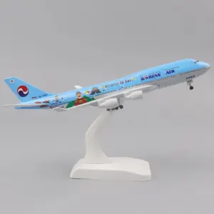 Korean Air B747 1:400 Scale Collectible Model 9 S7493295d5a4d45ddbc61abd07b04c457J