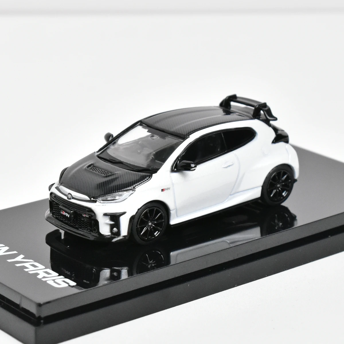 Toyota GR Yaris 1:64 Diecast Model Black & Red Graphics 10 Toyota GR Yaris 1:64 Diecast Model Black & Red Graphics - Image 10