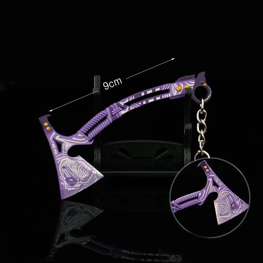 Purple Spike Mini Keychain for Collectors 4 Purple Spike Mini Keychain for Collectors - Image 4
