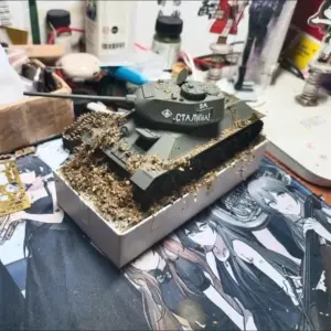 Miniature Resin Vine and Flower Model for Dioramas 10 S74c3d53ee389427bb48dea15c4f70f7dc